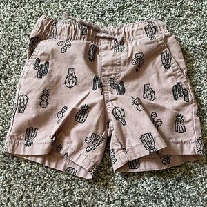 Cat and Jack cactus print shorts